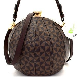My Bag Lady Online Bags - Ball Shaped Satchel & Wallet Set My Bag Lady Online Bags - Ball Shaped Satchel & Wallet Set